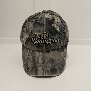 Team Remington Y2K Vintage Feel Camo Men’s Camouflage Hunting Hat Adjustable